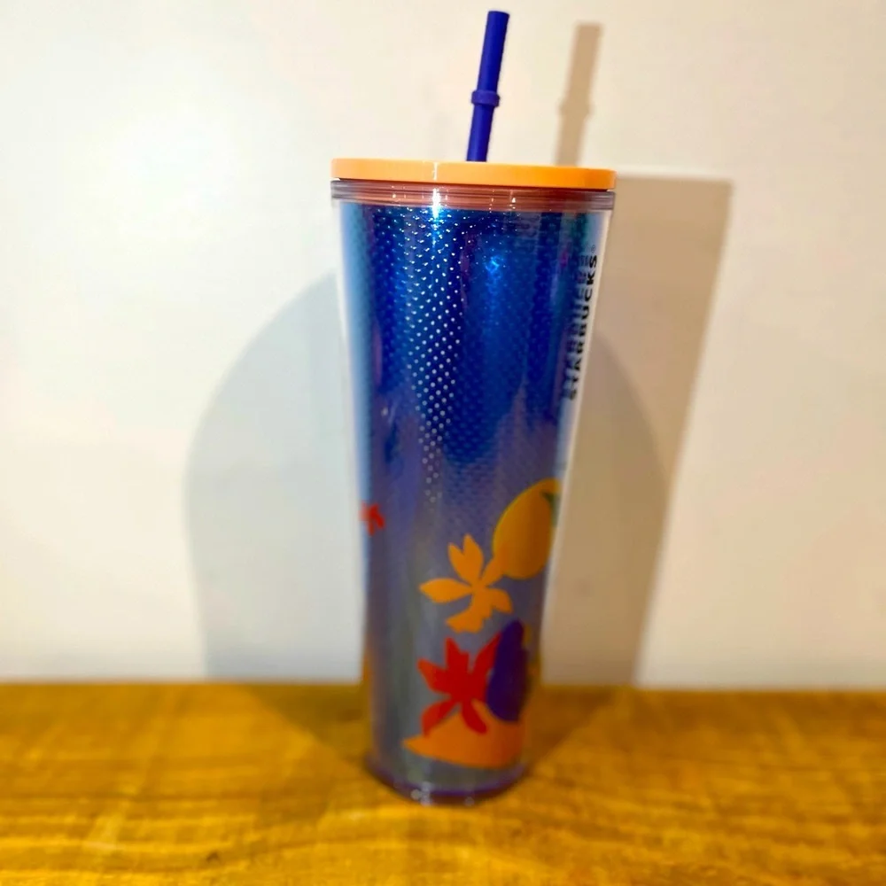 Starbucks limited‎ edition beach cup EUC